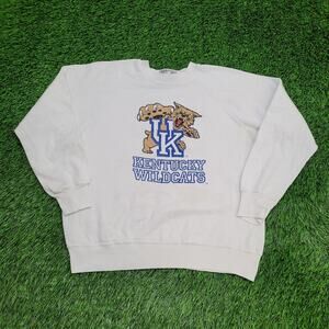 Vintage Kentucky Wildcats UK Sweatshirt Women Large 21x21 USA